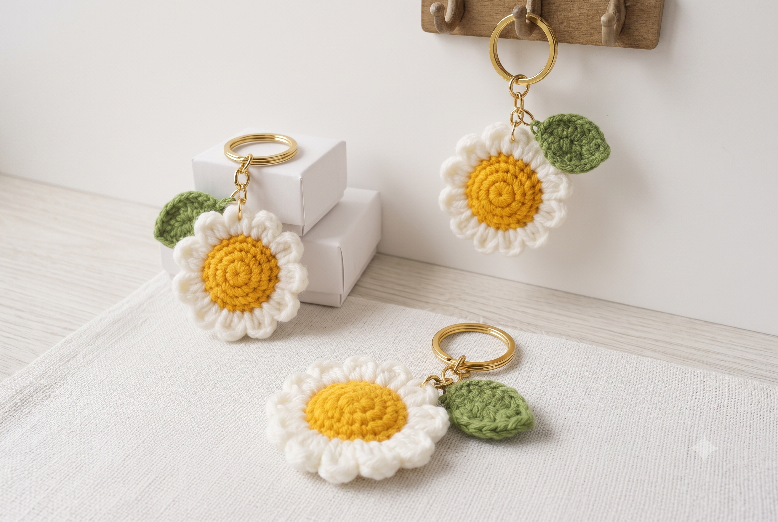 Decorative flower garland